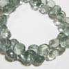 This listing is for the 51 Pieces of AAA quality Mystic Green Quartz Faceted Onion briolettes in size of 9 - 10 mm approx,,Length: 8 inch